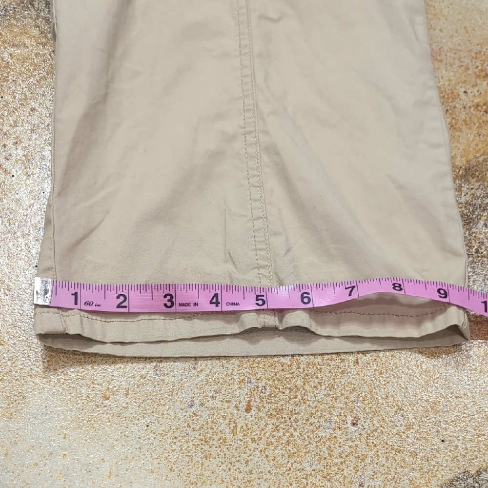 Sanctuary | Lightweight Cotton Stretch Light Tan Cargo Pants Size XXL - Picture 5 of 12